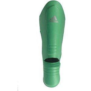 adidas Hybrid Super Pro Scheenbeschermers Lime/Zilver