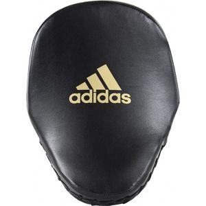 Adidas boxing speed focus mitt / handpad in de kleur zwart/goud.