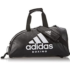 adidas adiACC051B-100 2-in-1 Bag Materiaal: PU sporttas Unisex - Volwassenen BlackWhite S, zwart-wit, S, Sportief
