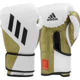 adidas (kick)Bokshandschoenen Speed TILT 350V Pro Training Wit/Goud 12oz