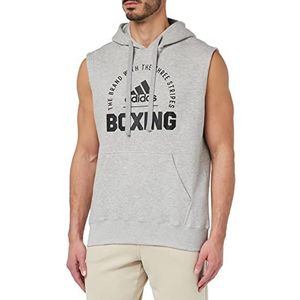 adidas Community 21 Mouwloze Hoody Boxing Langshirt Medium Grey HeatherBlack, M Unisex Volwassenen, medium grey heatherblack, M