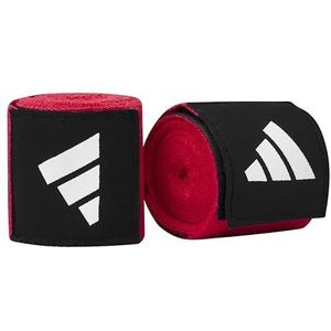 adidas Bandage d'entraînement de boxe unisexe pour adulte, rouge, 3,5 m