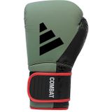 adidas Combat 50 (kick)bokshandschoenen - Legergroen