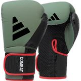 adidas Combat 50 (kick)bokshandschoenen - Legergroen