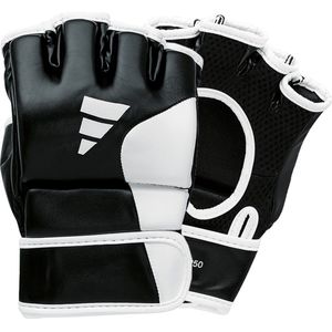 adidas MMA handschoenen Speed Tilt G250, bokshandschoenen maat S, Sparring Training Gloves, zwart/wit