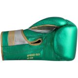 adidas Speed 500 Professional (kick)bokshandschoenen Groen/Goud 12oz