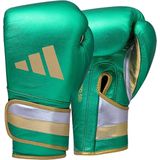 adidas Speed 500 Professional (kick)bokshandschoenen Groen/Goud 12oz