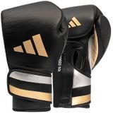 adidas Speed 500 Professional (kick)bokshandschoenen Zwart/Goud 14oz