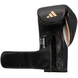 adidas Speed 500 Professional (kick)bokshandschoenen Zwart/Goud 18oz
