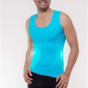 Cryoshape Figuurvormend en verstevigend, tanktop voor heren, Blauw