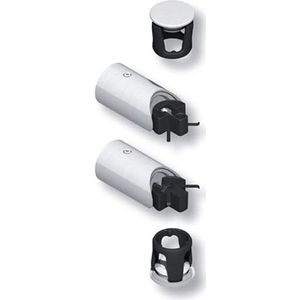 LA CROISEE DS DS7354 DS7354 handvat recht roestvrij staal 304 voor Diva XX Ø 35 – 2 houders 2 stoppers