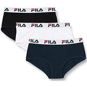 Fila Damesondergoed (3 stuks), blauw/zwart/wit, XL