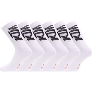KTM Herensokken, Verpakking van 6 x B, wit, 43-46 EU