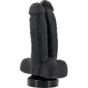 Dubbele Dildo Raider - Zwart