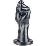 Gangbangster - Deep Hold - Dildo - 22 x 9,5 cm - PVC - Zwart