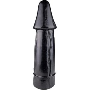 XXLTOYS - Rutger - Mega Dildo - Inbrenglengte 50 X 12 cm - Black - Uniek Design Realistische Dildo – Stevige Dildo – voor Diehards only - Made in Europe