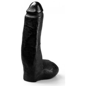 XXLTOYS - Gijsbert - Dildo - Inbrenglengte 18 X 5.5 cm - Black - Uniek Design Realistische Dildo – Stevige Dildo – voor Diehards only - Made in Europe