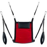 Rectangular canvas sling - 4 points - Full set - Red