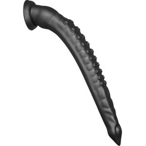 Mega Grote Dildo - Tentacle - 55 cm - Gemaakt van zijdezacht Siliconen - Extreme Monster Dildo - Zwart