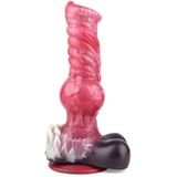 Dildo Harige Wolf Van Bad Wolf Rood