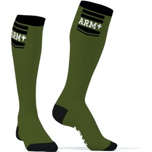 SneakXX - Voetbal Sokken ARMY - Groen