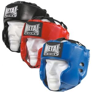 METAL BOXE MB117 Boks-/vechtsporthelm voor kinderen, rood