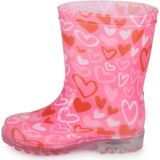 Be Only Rosalia Flash hart lichtgevende laarzen, regenlaarzen, roze, 23 EU, Roze, 23 EU