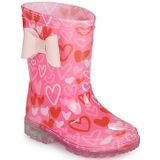 Be Only Rosalia Flash hart lichtgevende laarzen, regenlaarzen, roze, 23 EU, Roze, 23 EU