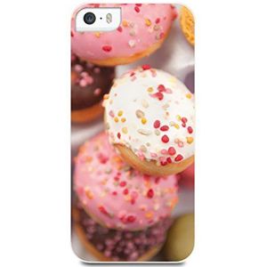 Muvit MUPRBKCIP5S3045 beschermhoes voor iPhone 4S, motief bonbons, wit