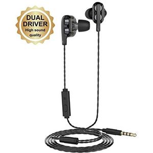 Muvit M1i+ Dual Driver 3.5 Mm Oordopjes