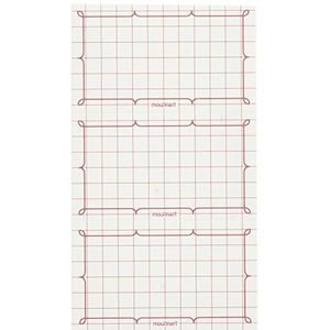 Moulinart etikethemd 6 x 3,5 cm 6 x 3,5 cm wit