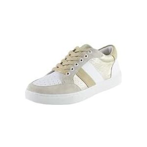 THE DIVINE FACTORY Udara sneakers voor dames, Beige, 40 EU