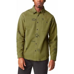 Picture Organic Clothing - Dayaki Shirt - Overhemd - Tobacco - Heren - Katoen