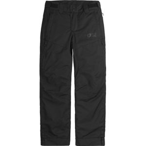 Picture Organic Clothing - Kinder skibroeken - Time Pants Black voor Unisex - Kindermaat 10 jaar - Zwart