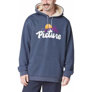 Picture Organic Clothing - Julka Plush Hoodie - Sweatshirt - Blauw Melange