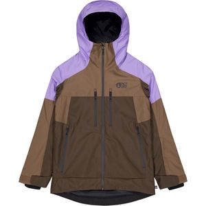 Picture Organic Clothing - Dames ski jassen - Exa Jkt Paisley Cocoa Chicory voor Dames - Maat M - Bruin