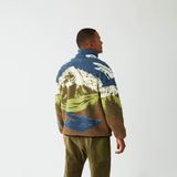 Picture Organic Clothing - Hafdals Fleece Cloudy Landscape Sherpa - Bruin - Heren