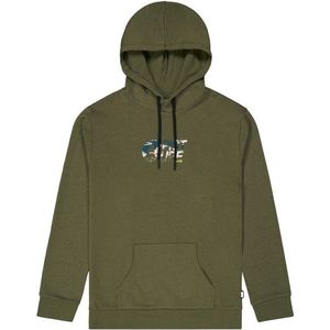 Picture Organic Clothing - Basement Camo Hoodie - Sweatshirt - Kaki