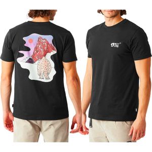 Picture Organic Clothing - Romain Figaro Tee - T-shirt - Zwart - Katoen