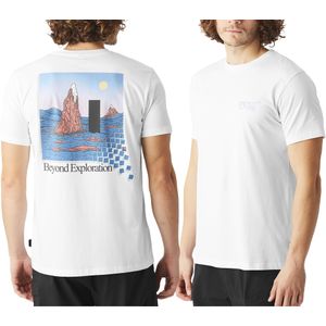 Picture Organic Clothing - Romain Figaro Tee - T-shirt - Wit - Katoen