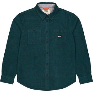 Picture Organic Clothing - Lewell Shirt Deep Water - Blouse - Groen - Katoen