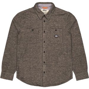 Picture Organic Clothing - Lewell Shirt - Blouse - Beige - Pure Cashmere voor Heren van Katoen