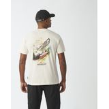 Picture Organic Clothing - D&S Cham Tee Natural White - T-shirt - Wit