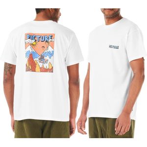 Picture Organic Clothing - Tonic Banie Tee - T-shirt - Wit