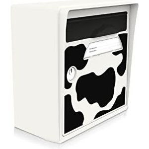 Wandbrievenbus, Vachement Belle/wit, ivoorkleurig