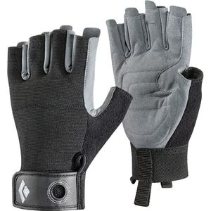 Black Diamond Crag Halfvinger Handschoenen - Zwart, Medium
