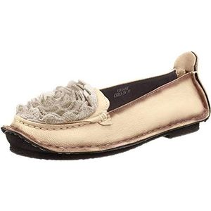 Laura Vita Vicvianeo gesloten ballerina's voor dames, beige, 38 EU