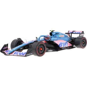 Het 1:18 Diecast-model van de Renault A522 BWT Team Alpine #31 van de Australische GP van 2022. De rijder was E. Ocon. De fabrikant van het schaalmodel is Solido. Dit model is alleen online verkrijgbaar