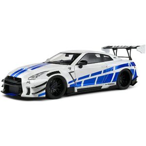 Solido - Nissan GT-R (R35) Paul Tribute 2024 - Modelauto - Wit - Blauw - 1:18