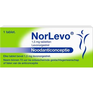 Morning Afterpil - 1,5mg - Anticonceptiemiddel - Noodmaatregel
